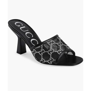 Gucci crystal mesh slide sandal - NEW never worn